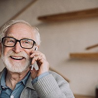 Man talking on the phone